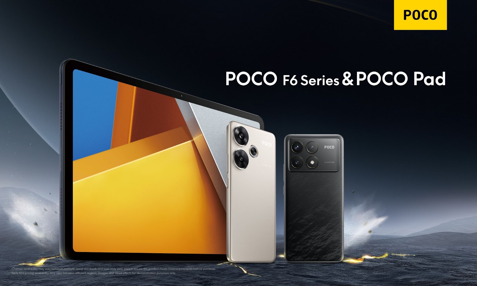 POCO F6 Series dan POCO Pad. (POCO Indonesia)